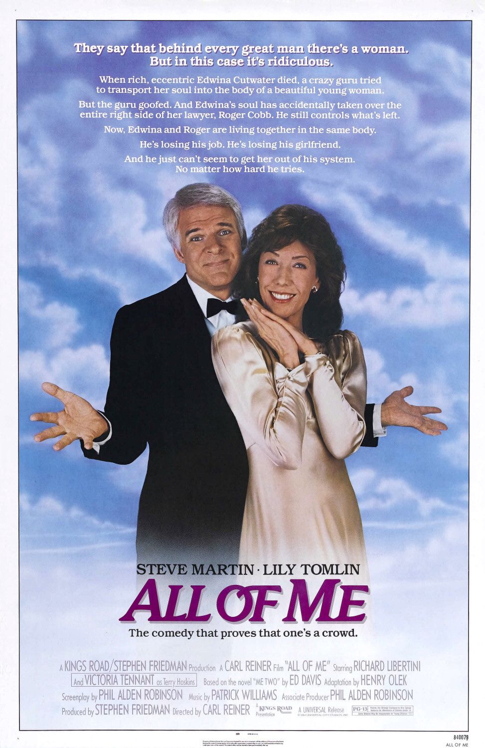 Extra Large Movie Poster Image for All of Me 