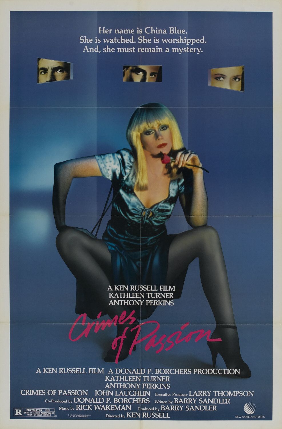 Extra Large Movie Poster Image for Crimes of Passion 