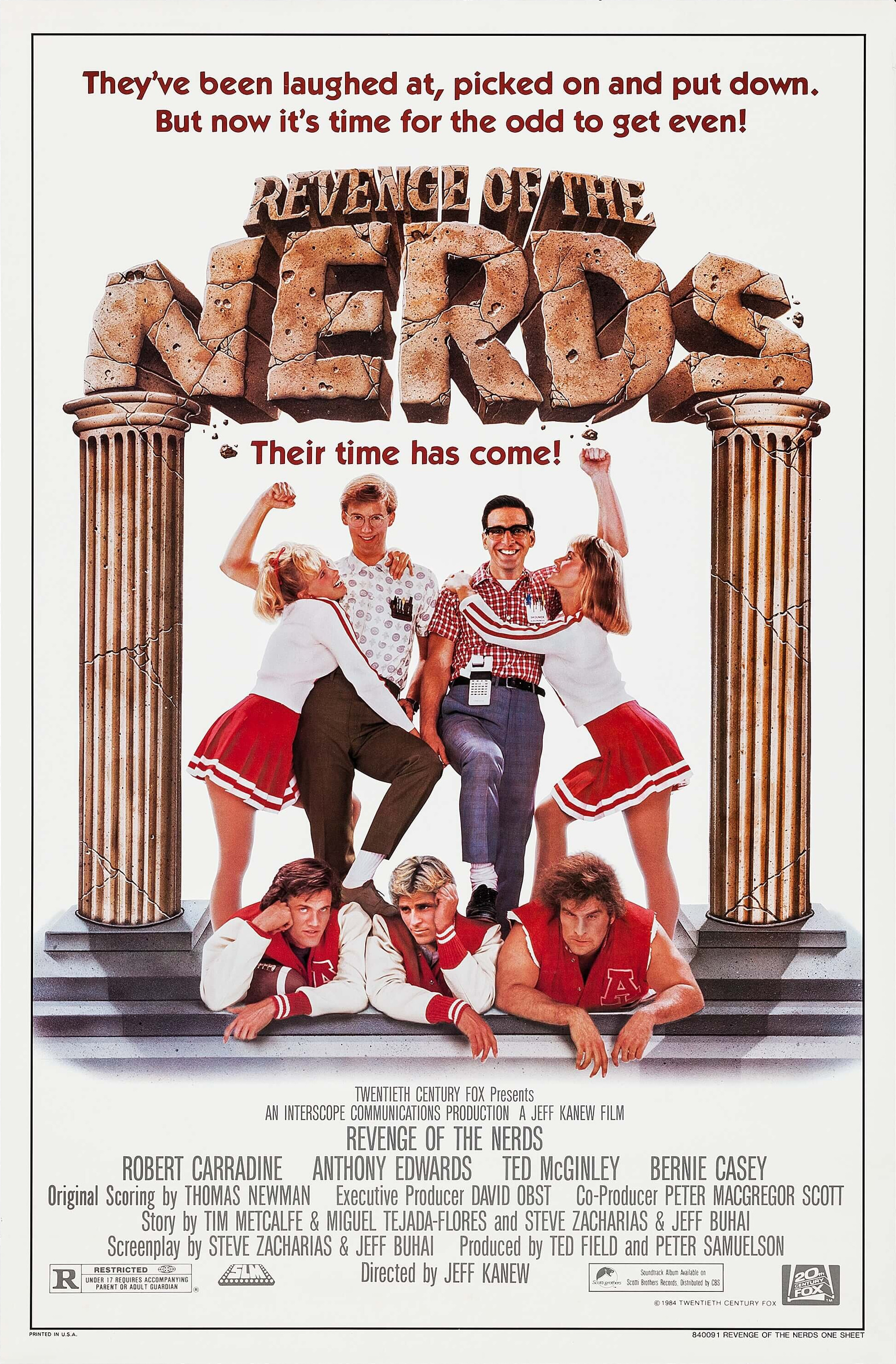 Mega Sized Movie Poster Image for Revenge of the Nerds 