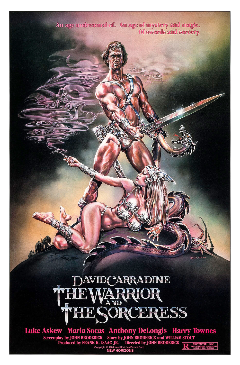 Extra Large Movie Poster Image for The Warrior and the Sorceress 