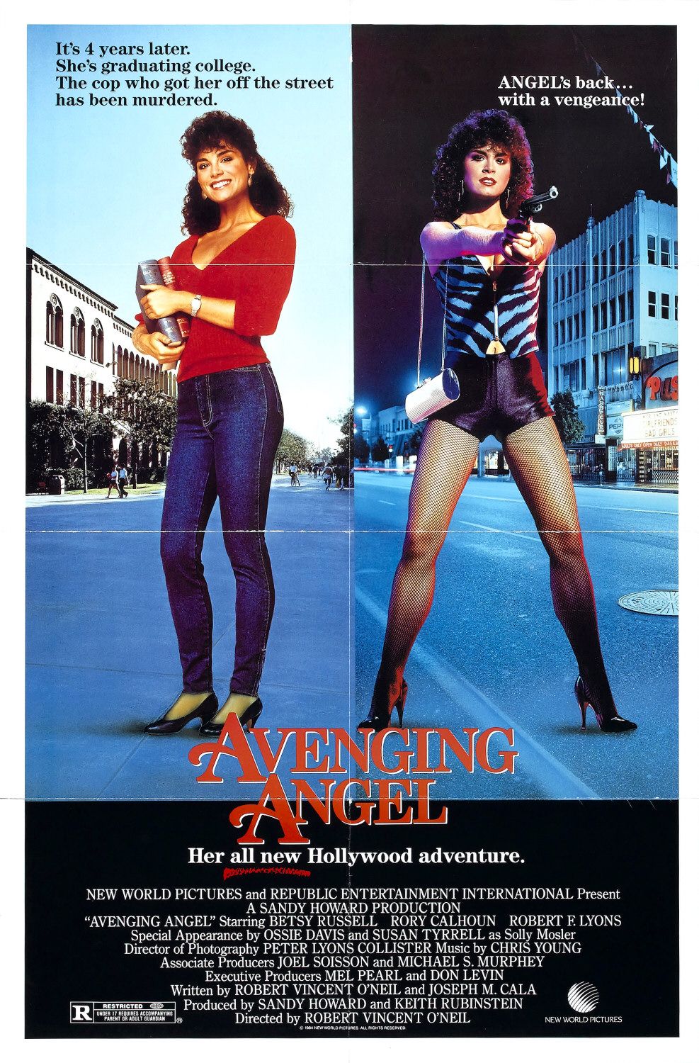 Extra Large Movie Poster Image for Avenging Angel 