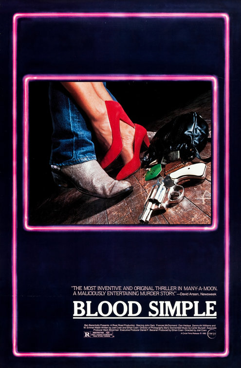 Blood Simple Movie Poster (#1 of 7) - IMP Awards