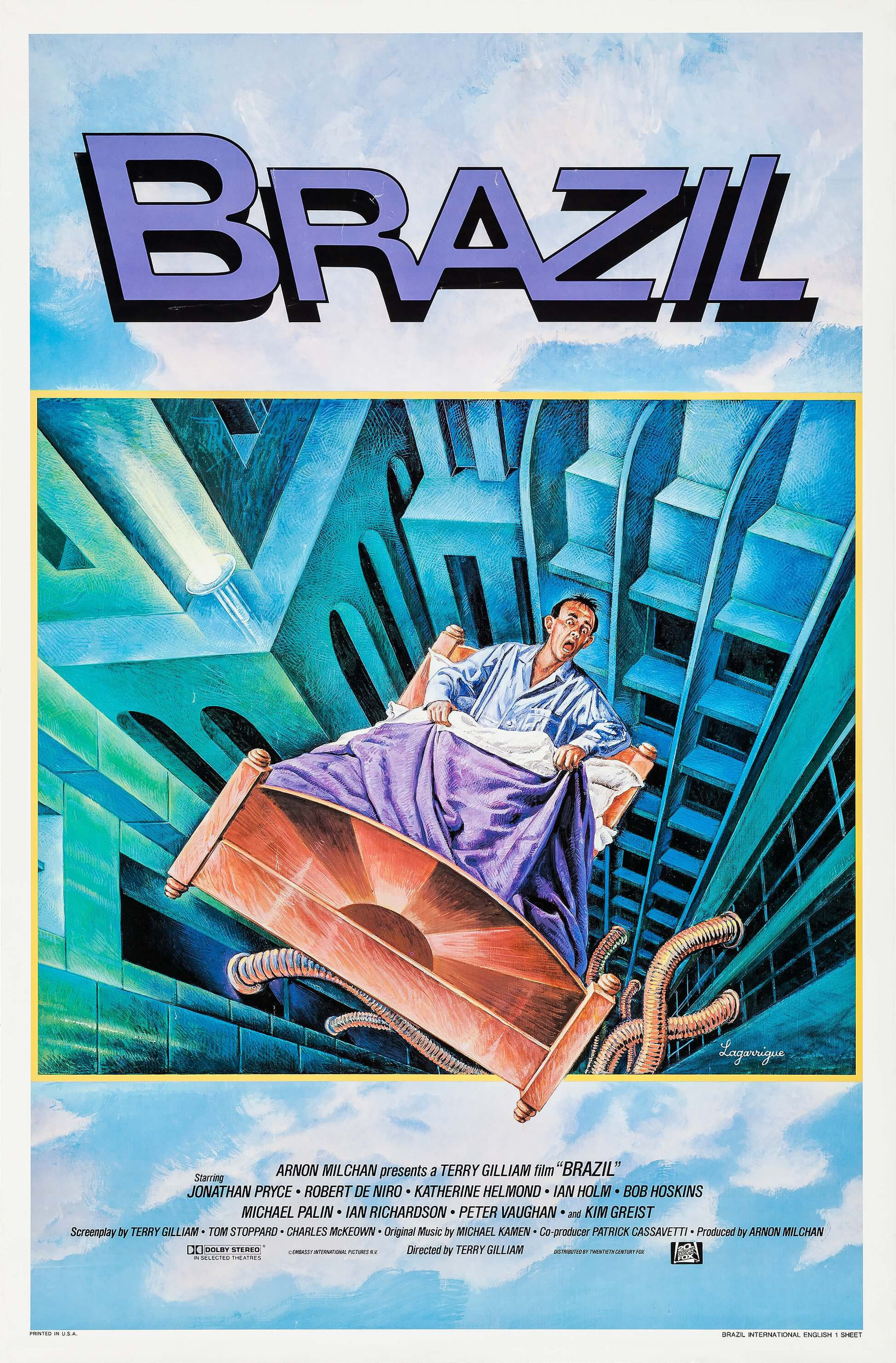 Mega Sized Movie Poster Image for Brazil (#2 of 3)