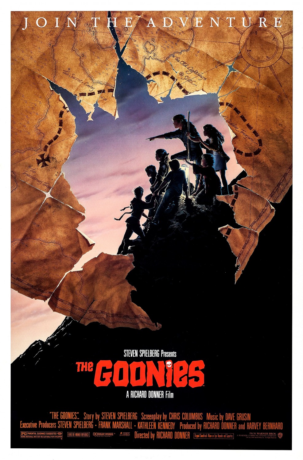 Extra Large Movie Poster Image for The Goonies (#2 of 2)