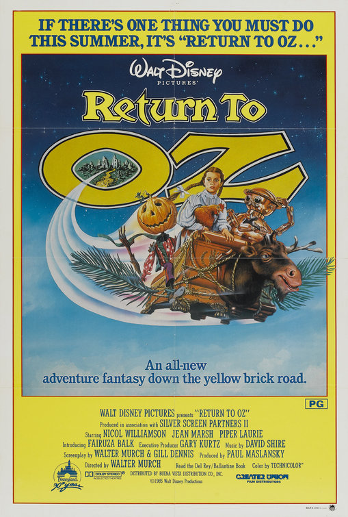 return to oz poster