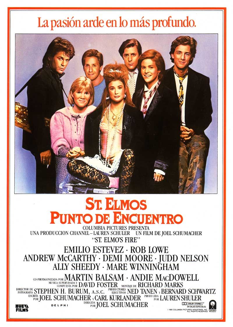 Extra Large Movie Poster Image for St. Elmo's Fire (#2 of 2)