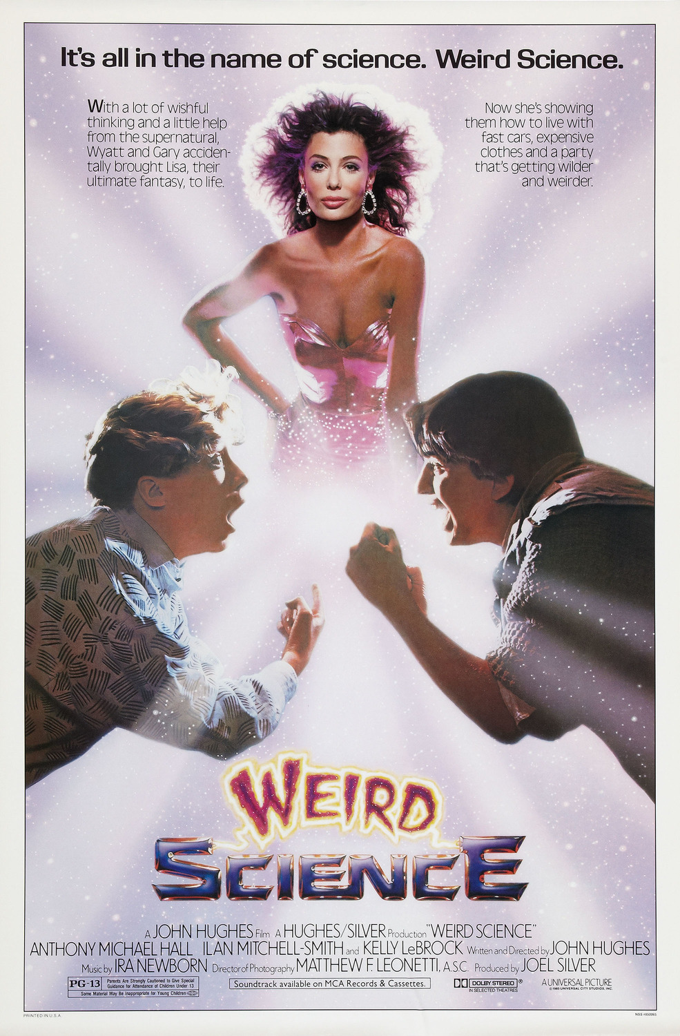 Extra Large Movie Poster Image for Weird Science (#1 of 2)