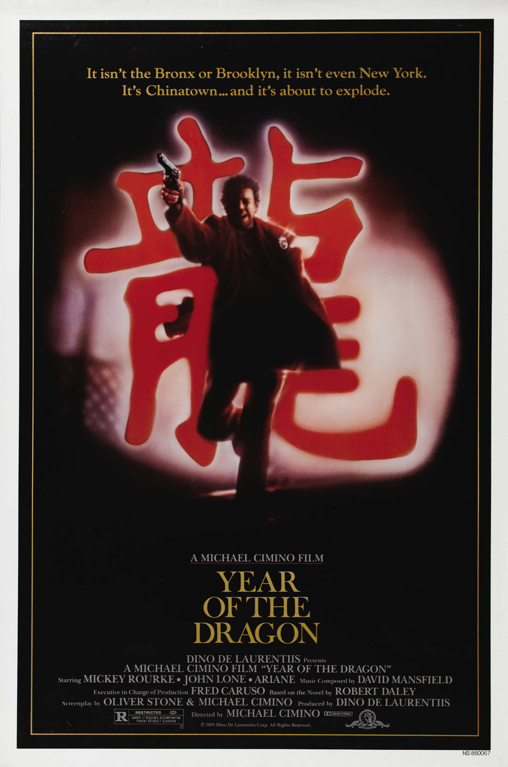Year of the Dragon (1 of 2) Extra Large Movie Poster Image IMP Awards