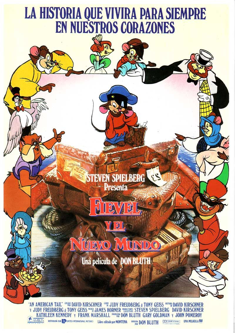 Extra Large Movie Poster Image for An American Tail (#5 of 5)