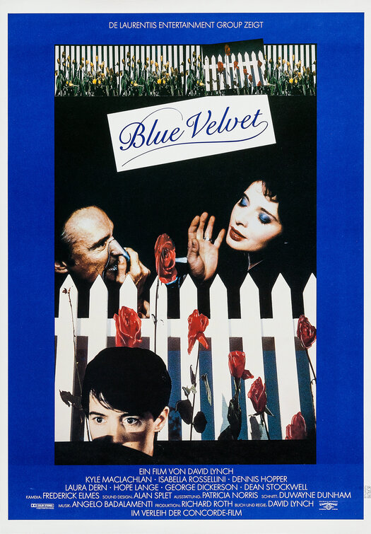 blue velvet poster