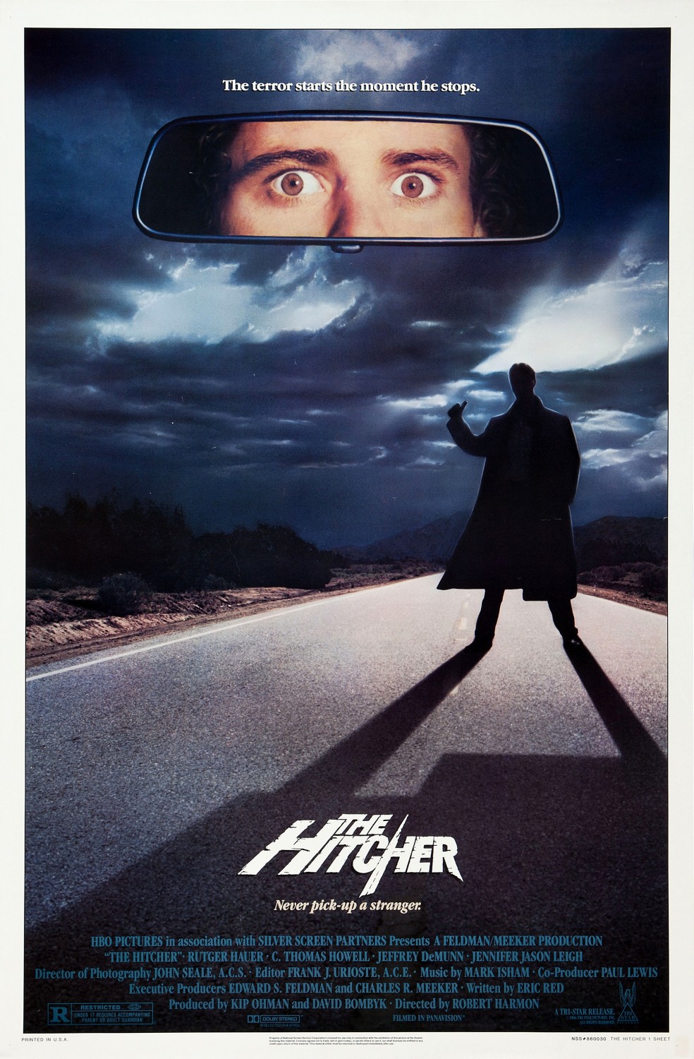 Extra Large Movie Poster Image for The Hitcher (#1 of 2)