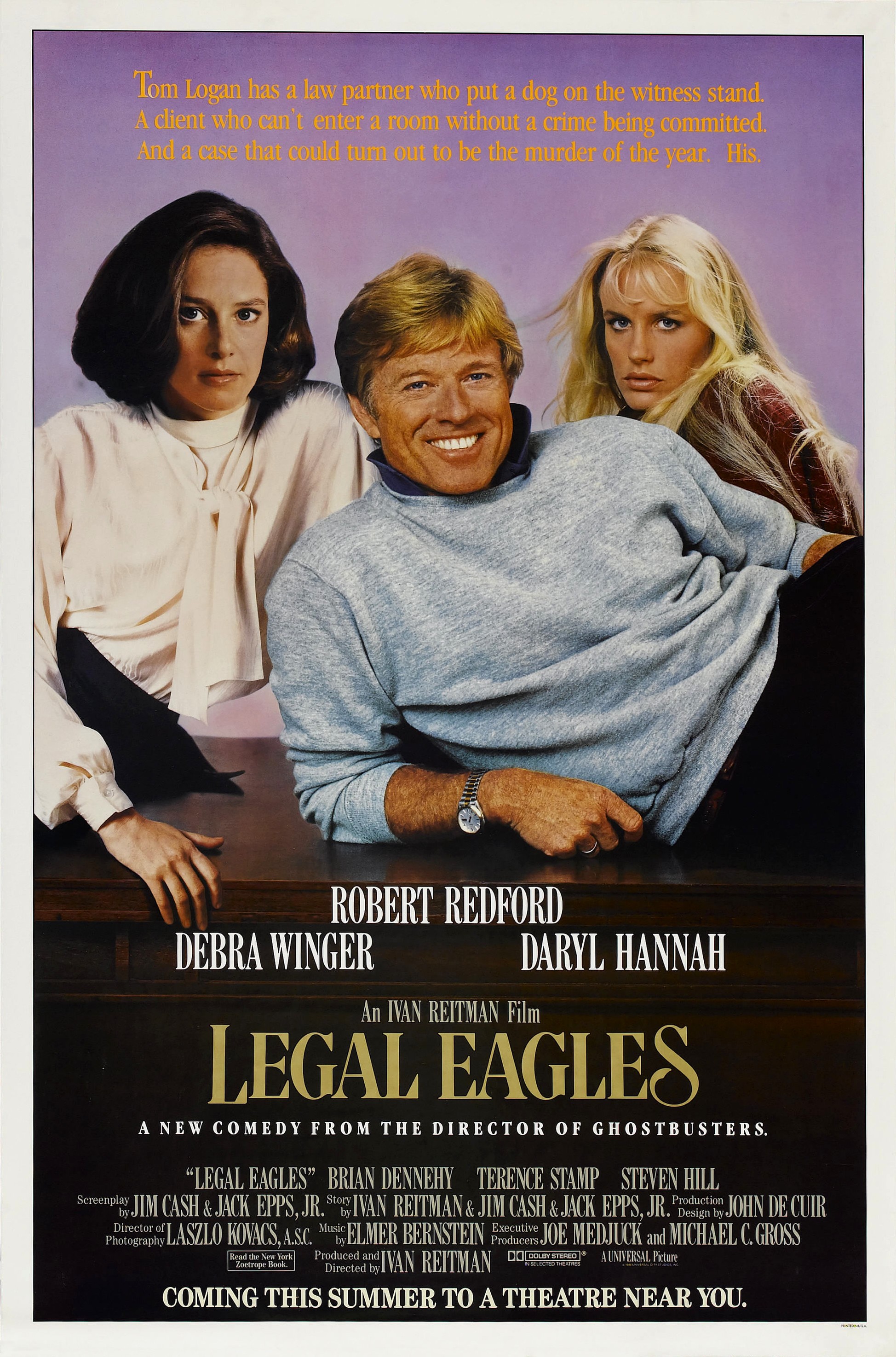 Mega Sized Movie Poster Image for Legal Eagles 
