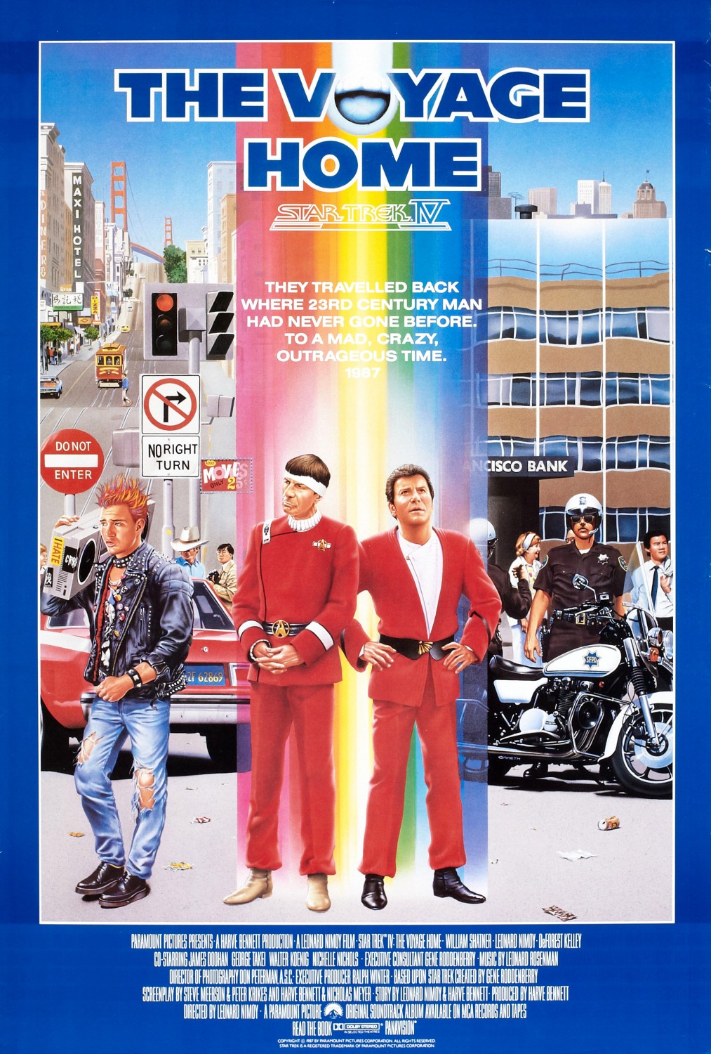 Extra Large Movie Poster Image for Star Trek IV: The Voyage Home (#2 of 4)