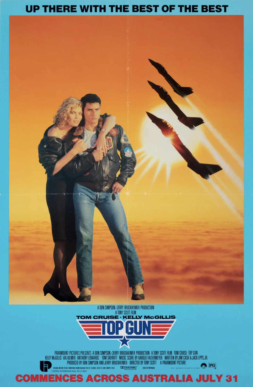 Extra Large Movie Poster Image for Top Gun (#9 of 9)