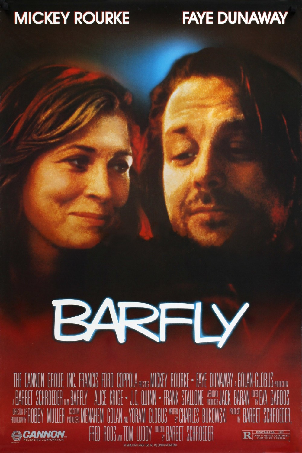 Extra Large Movie Poster Image for Barfly (#1 of 2)