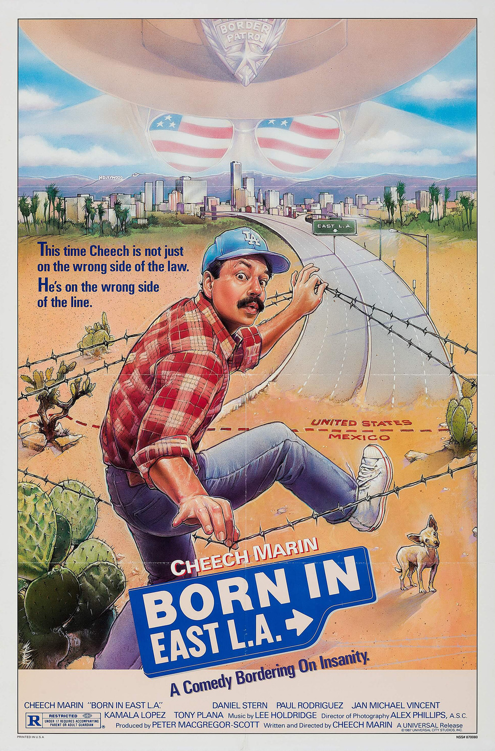 Extra Large Movie Poster Image for Born in East L.A. 