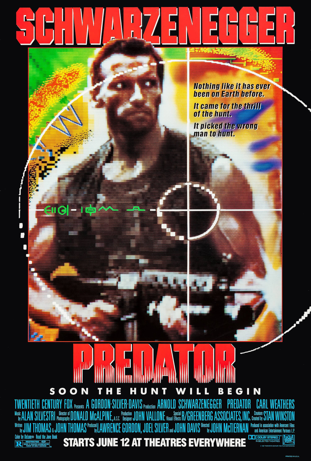 Extra Large Movie Poster Image for Predator (#1 of 4)