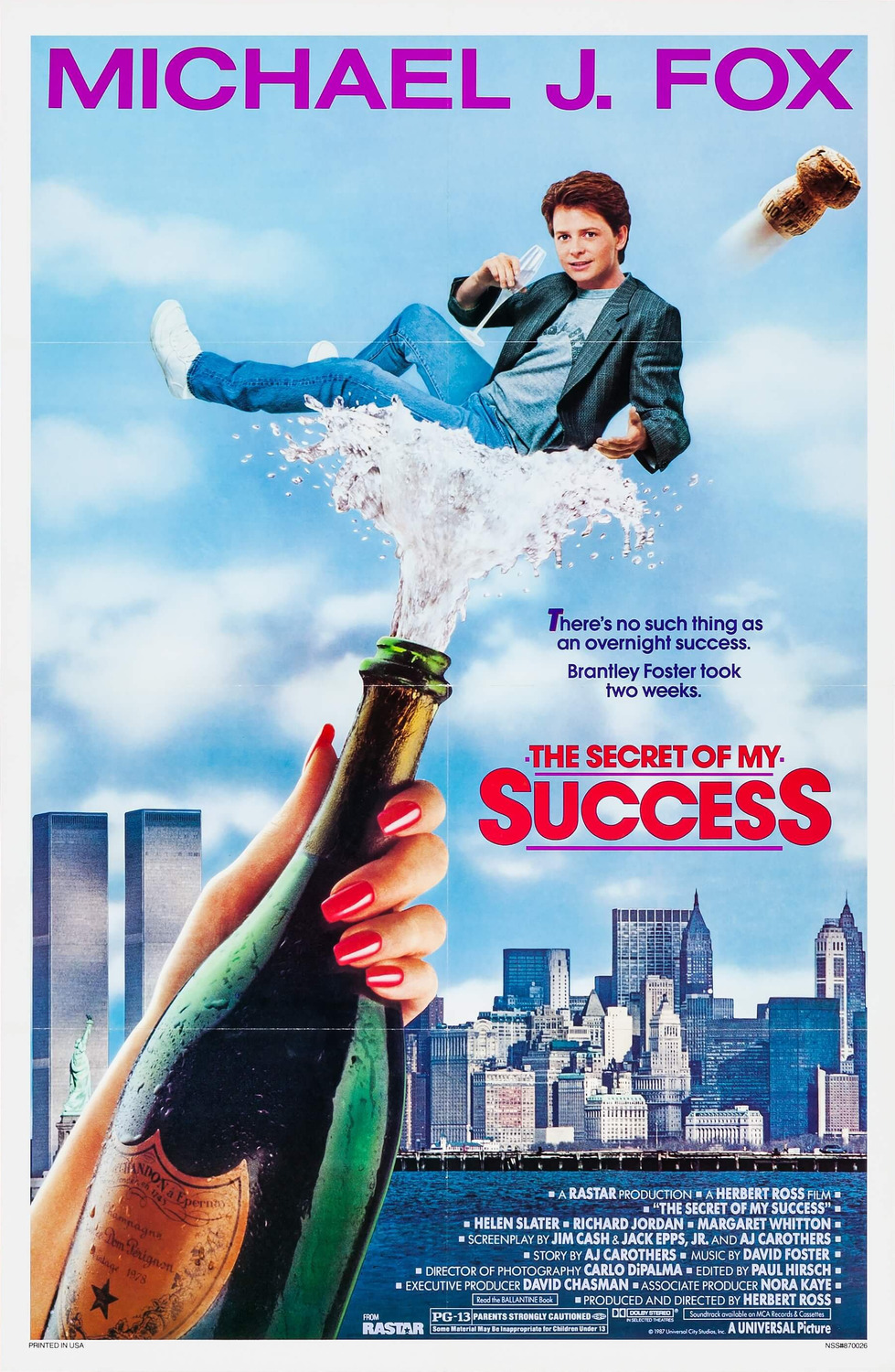 Extra Large Movie Poster Image for The Secret of my Success 