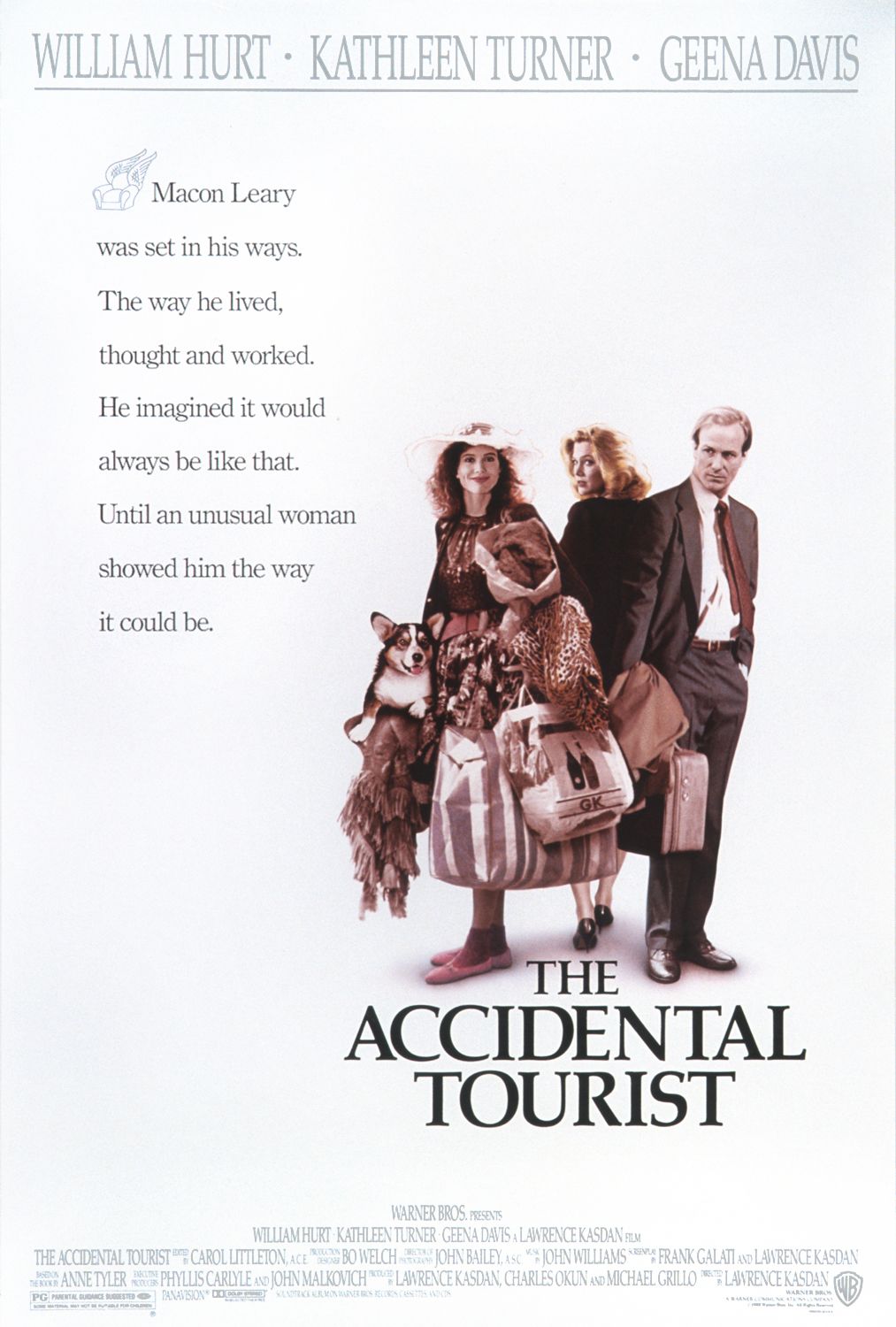 Extra Large Movie Poster Image for The Accidental Tourist 