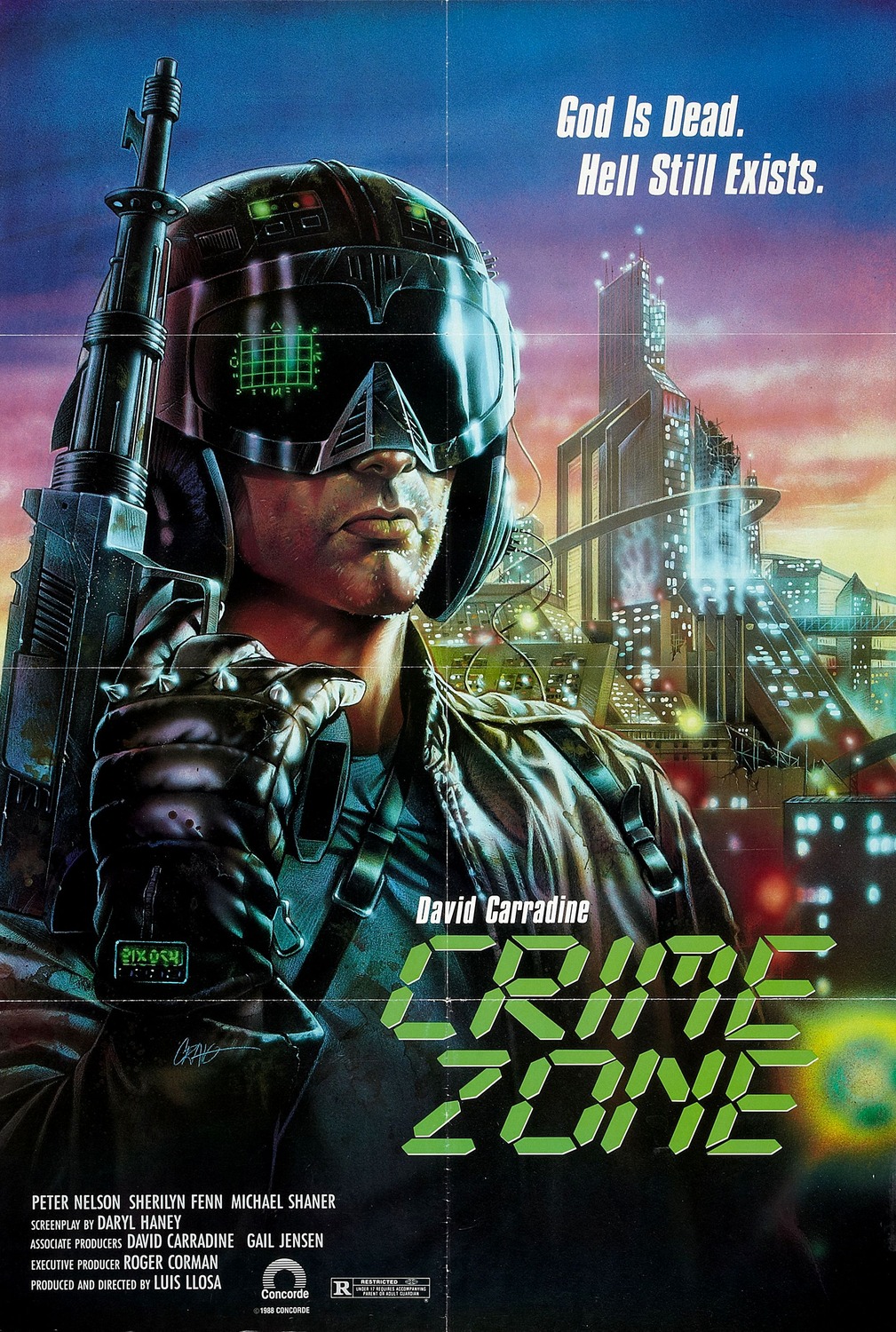 Extra Large Movie Poster Image for Crime Zone 