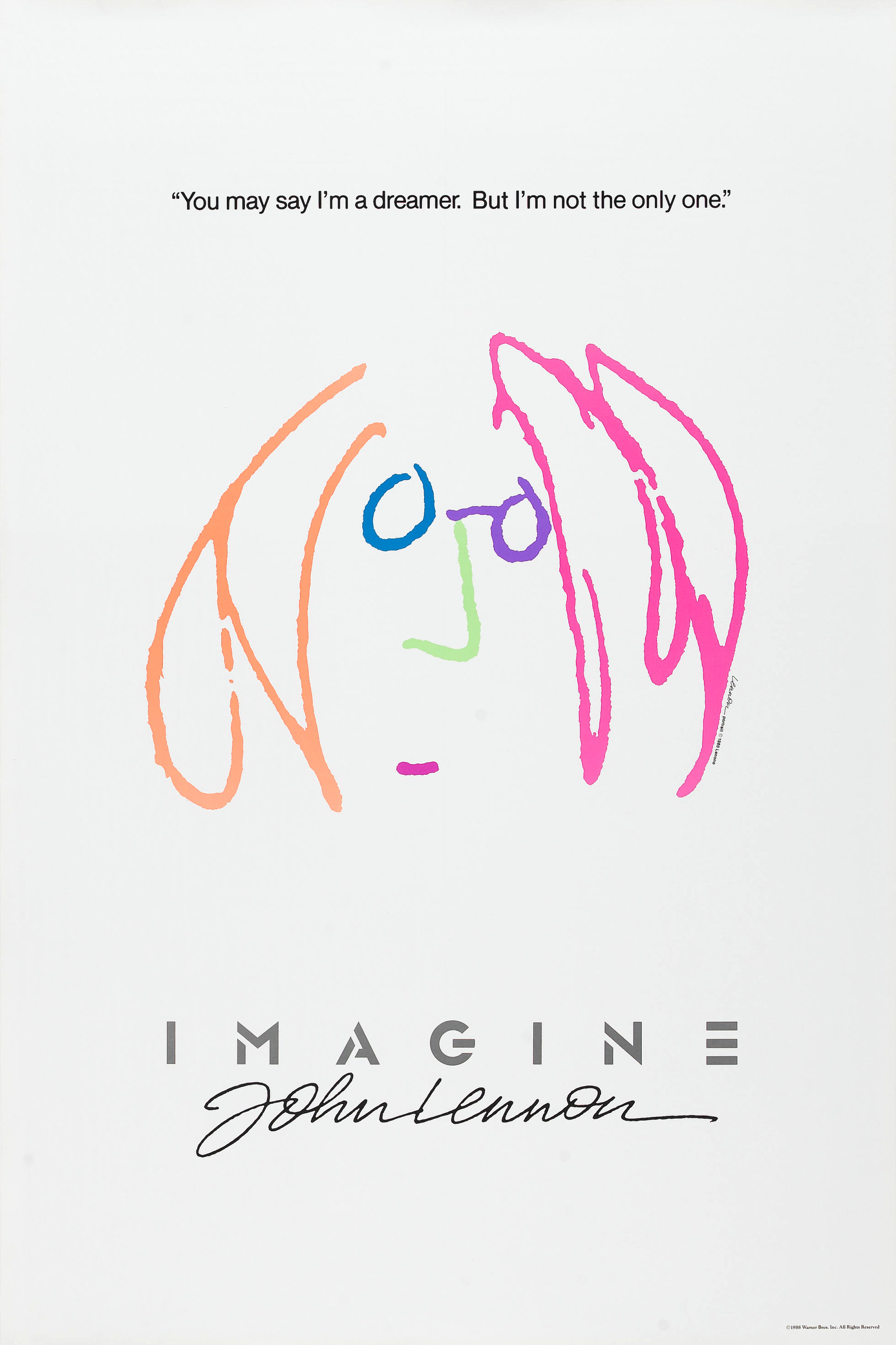 Imagine: John Lennon Poster of 2) - IMP