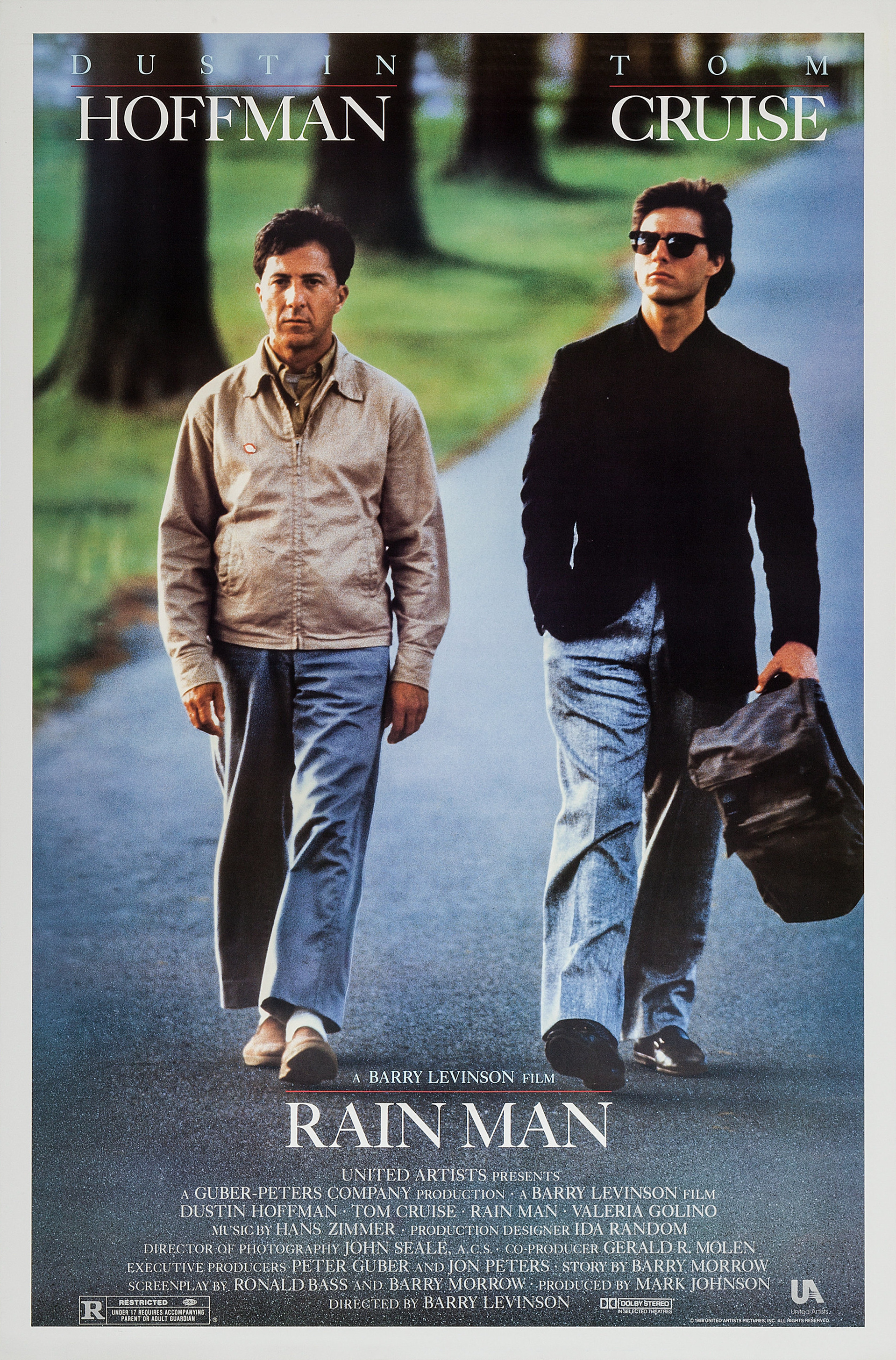 rain man minimalist poster