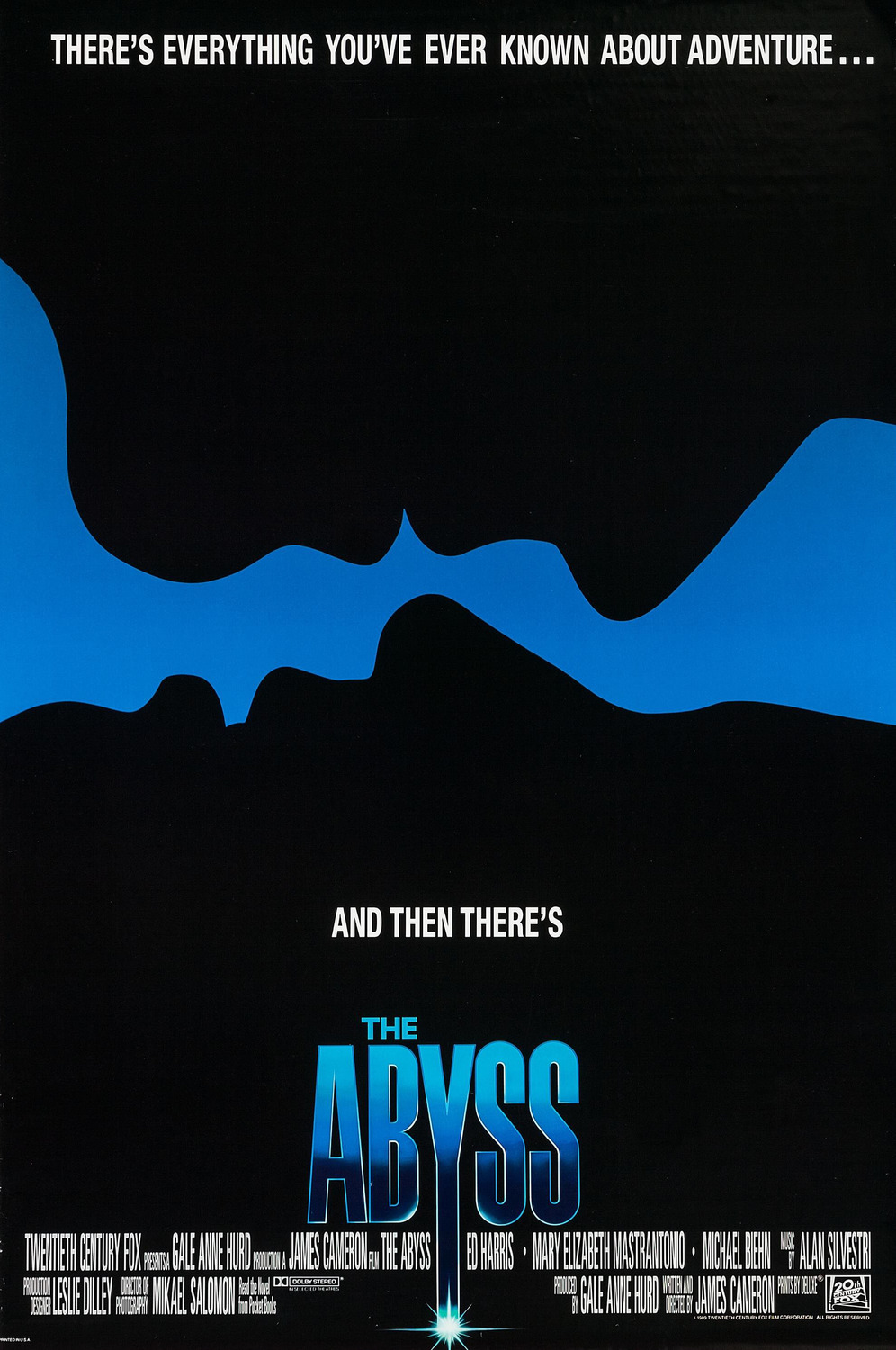 Extra Large Movie Poster Image for The Abyss (#2 of 7)