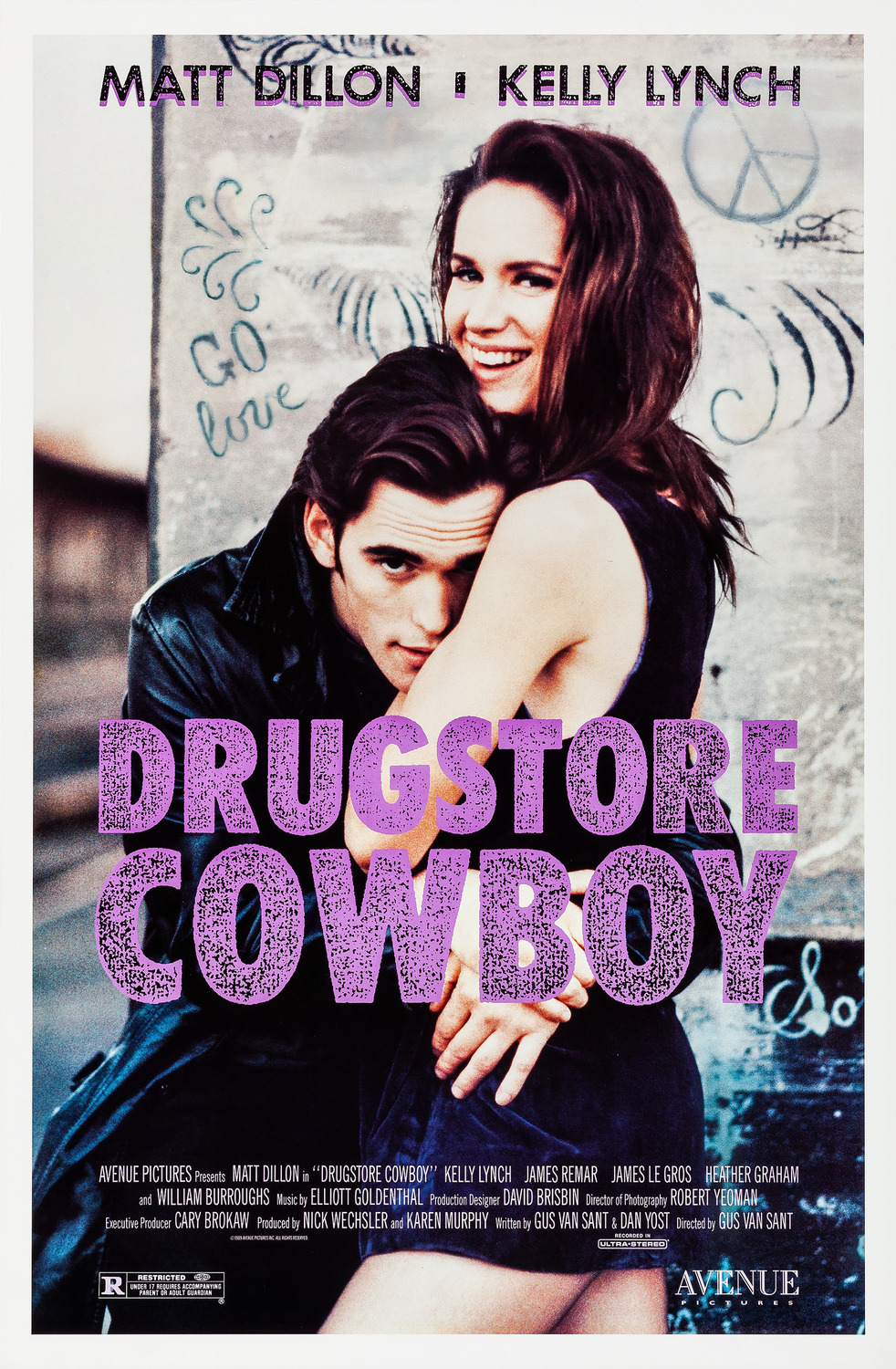 Extra Large Movie Poster Image for Drugstore Cowboy (#2 of 4)