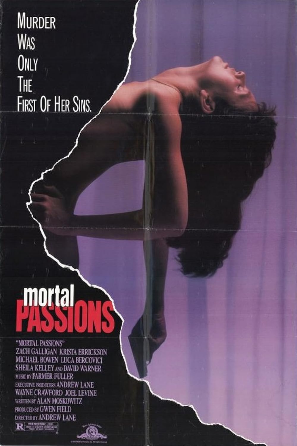 Extra Large Movie Poster Image for Mortal Passions 