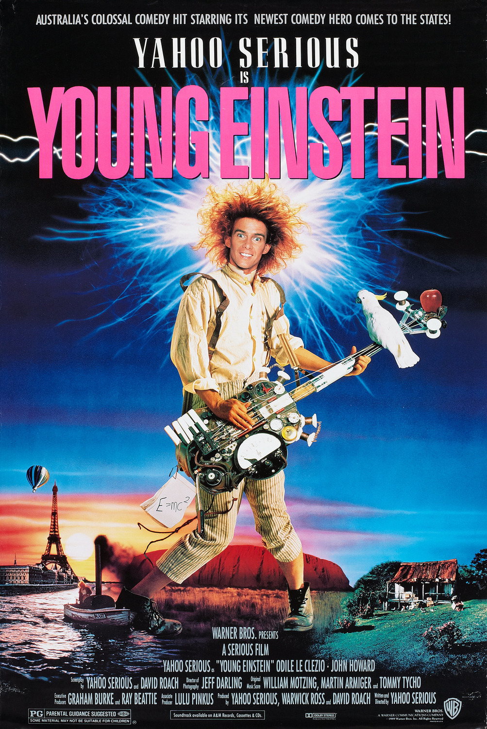 Extra Large Movie Poster Image for Young Einstein 