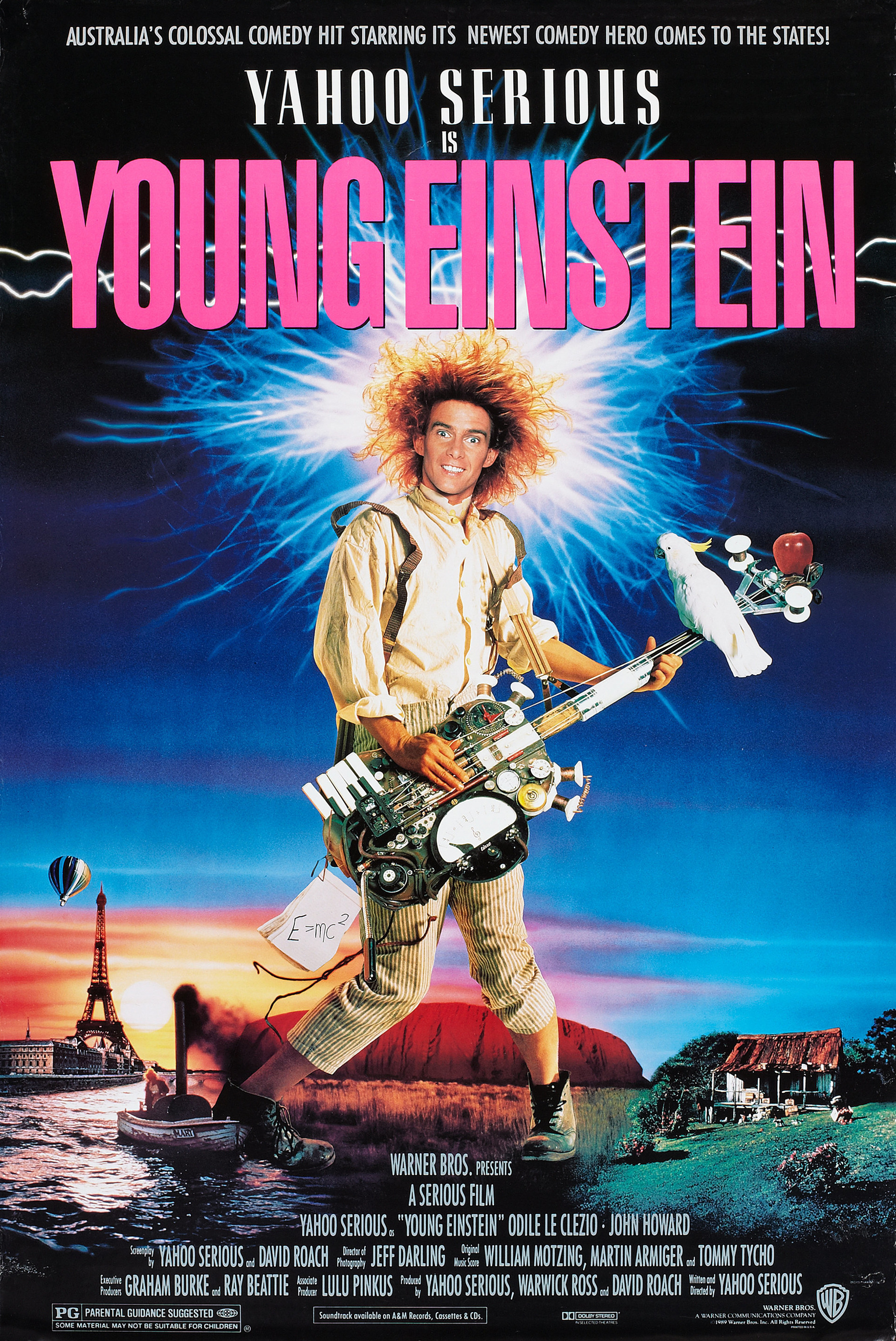 Mega Sized Movie Poster Image for Young Einstein 