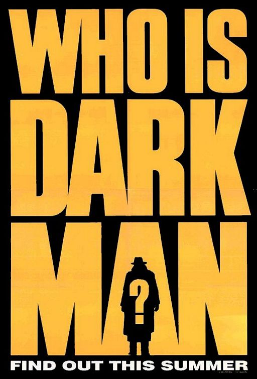 Darkman Movie Poster