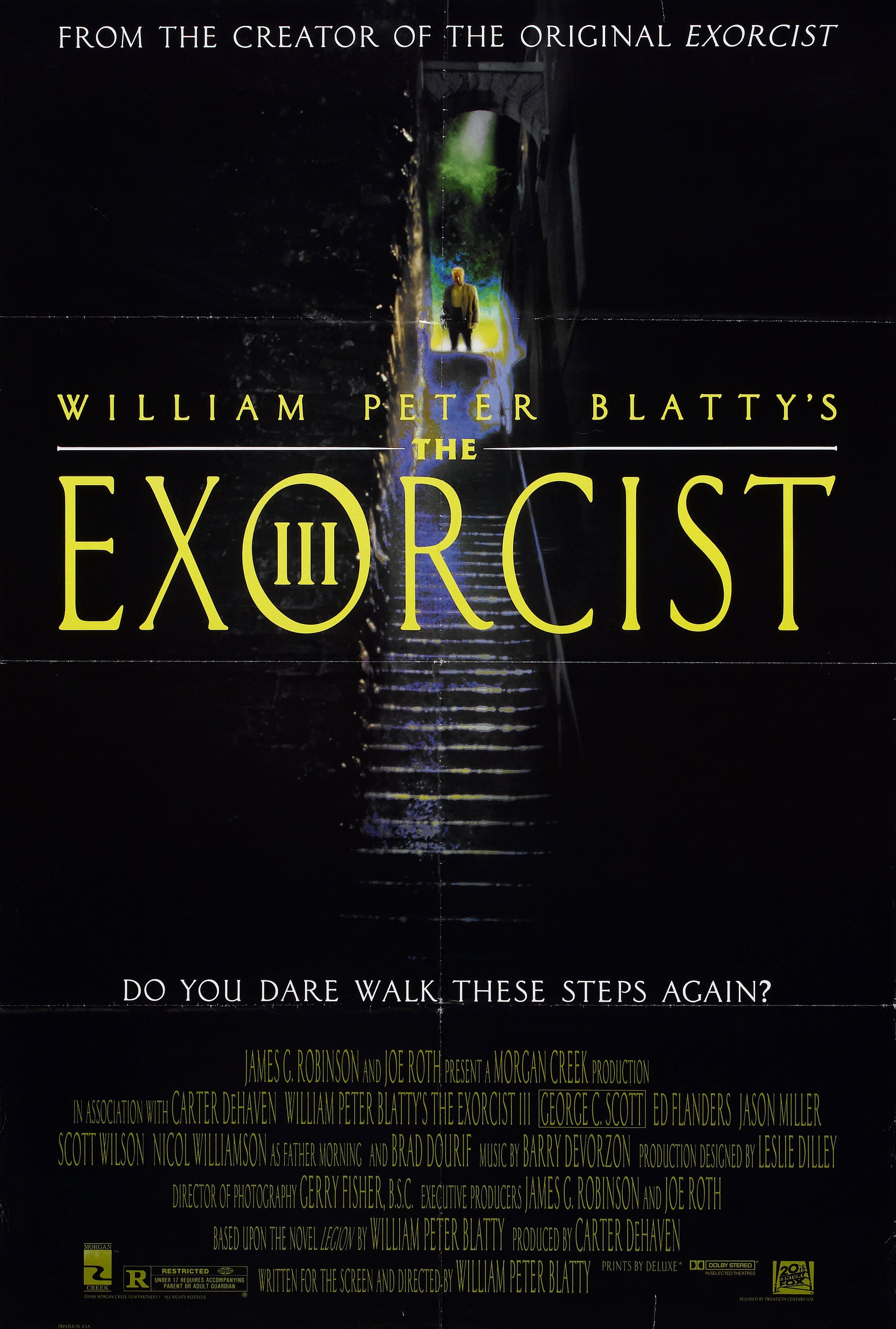 Mega Sized Movie Poster Image for The Exorcist III 