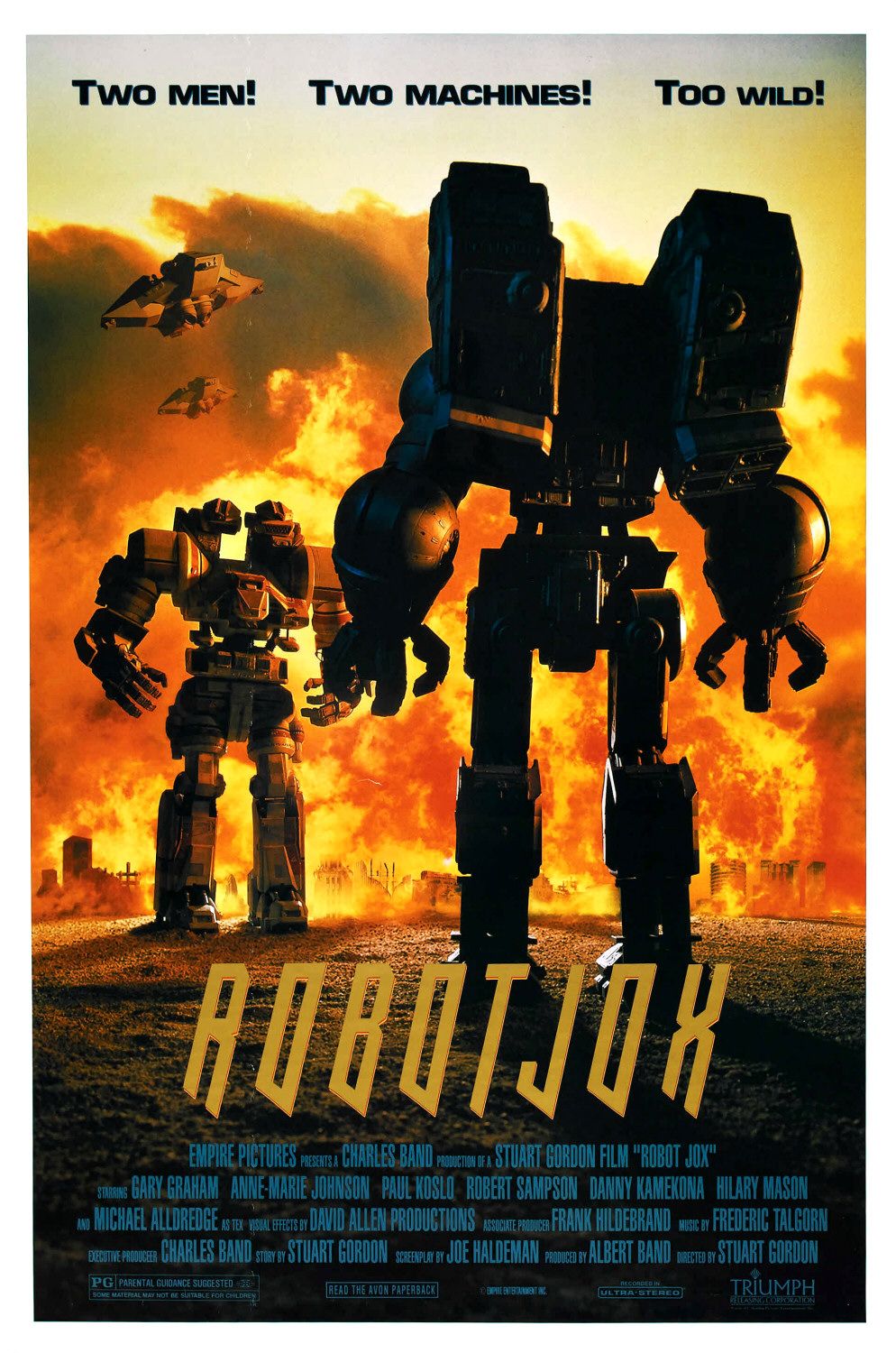 Extra Large Movie Poster Image for Robot Jox (#2 of 2)