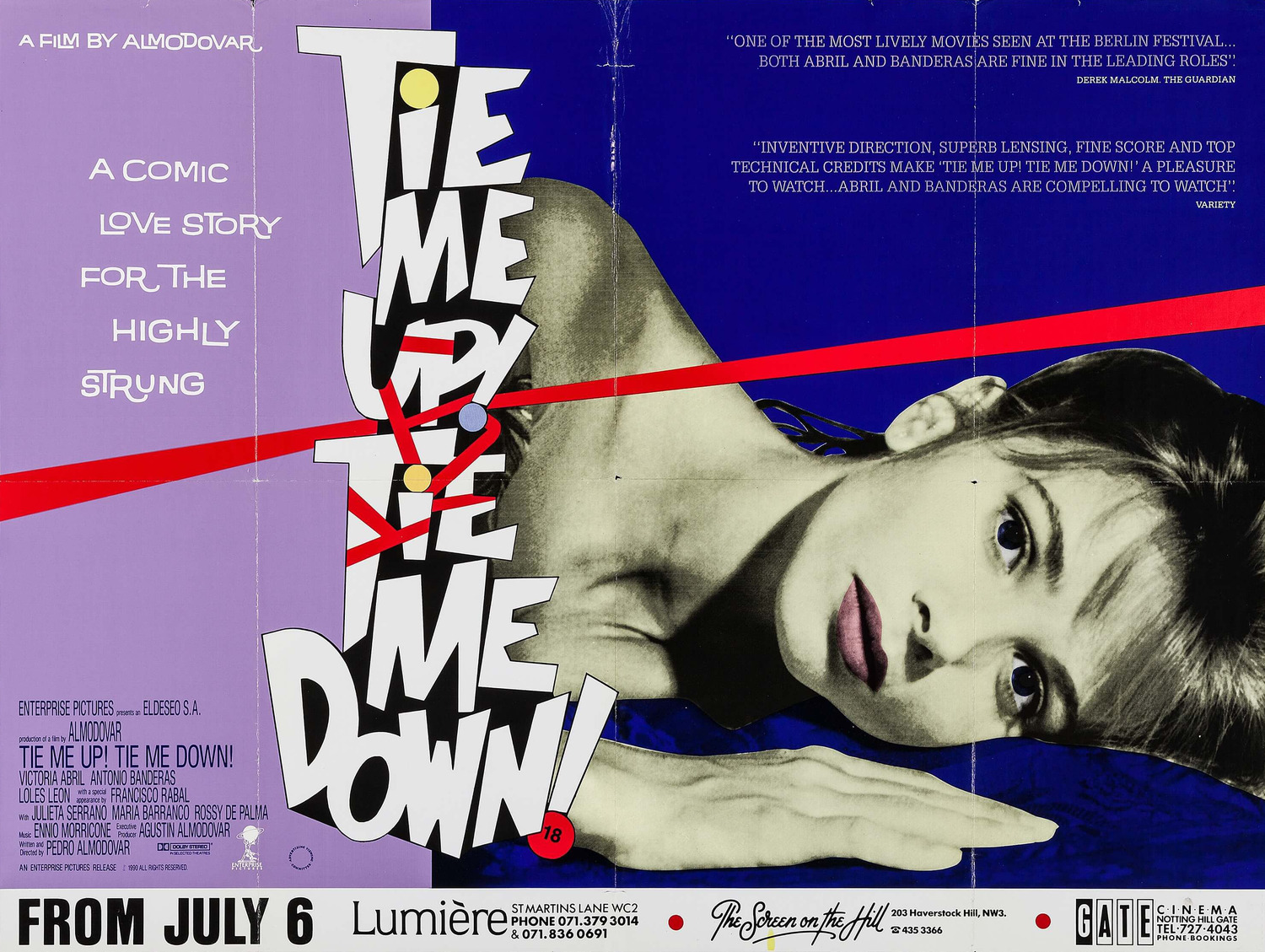 Tie Me Up Tie Me Down 3 Of 4 Extra Large Movie Poster Image Imp