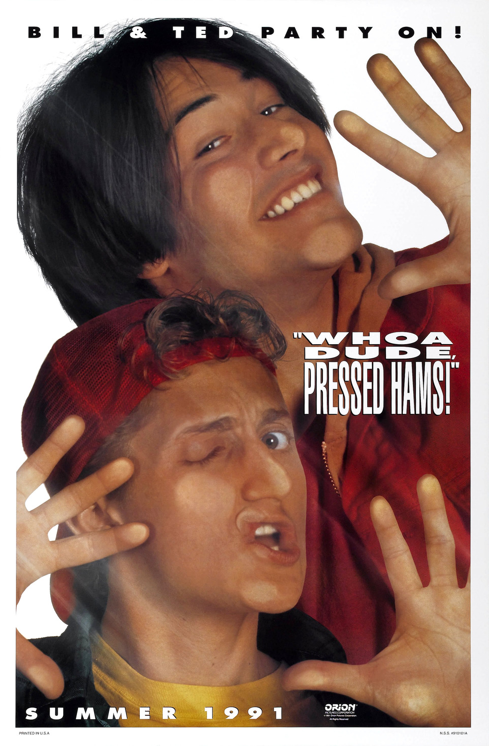 Extra Large Movie Poster Image for Bill & Ted's Bogus Journey (#1 of 2)