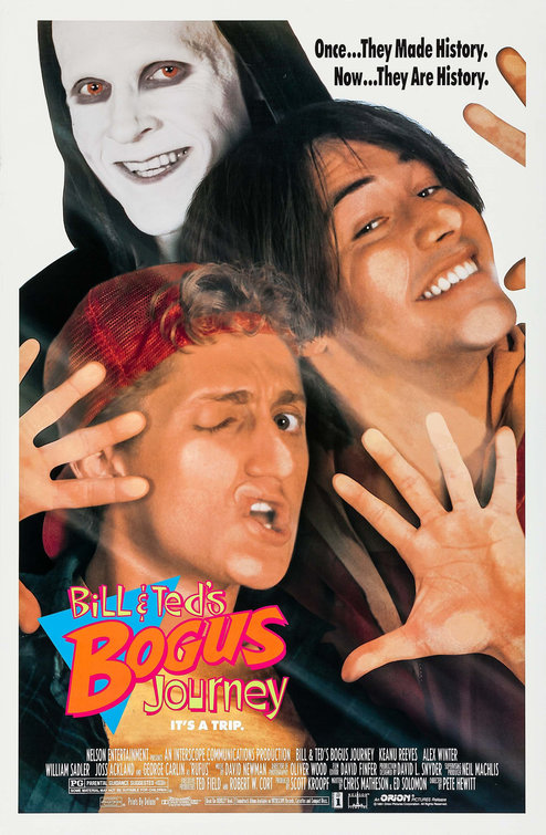 Bill & Ted's Bogus Journey Movie Poster