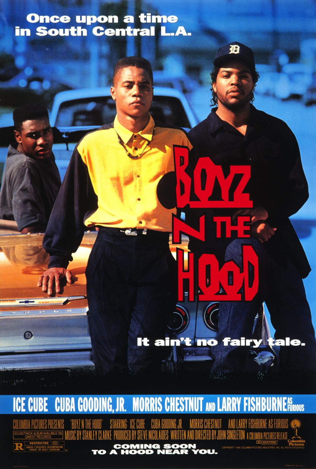 Extra Large Movie Poster Image for Boyz N the Hood 