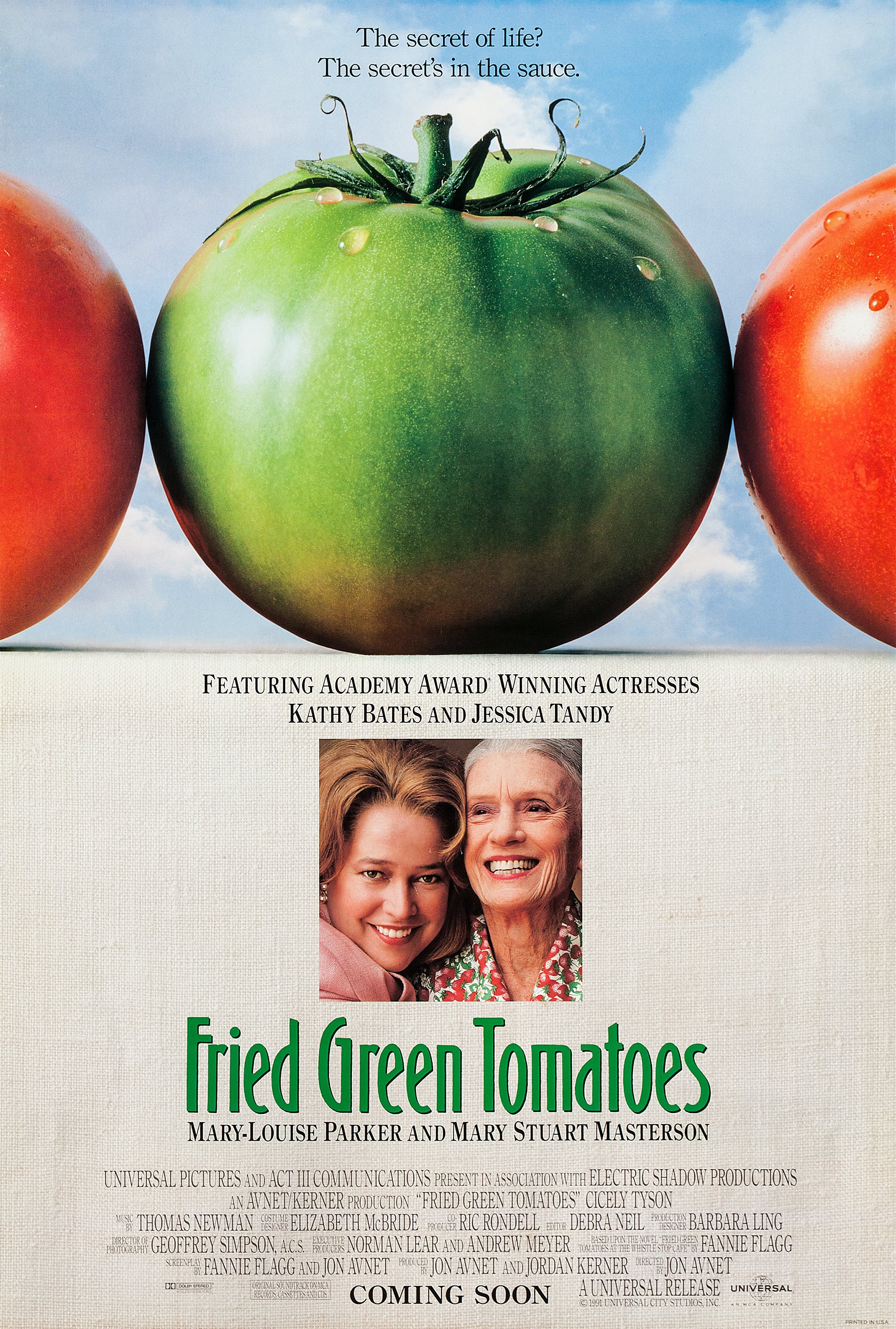 Fried Green Tomatoes (1 of 2) Mega Sized Movie Poster Image IMP Awards