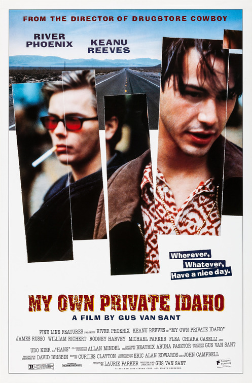 My Own Private Idaho Movie Poster (#1 of 3) - IMP Awards