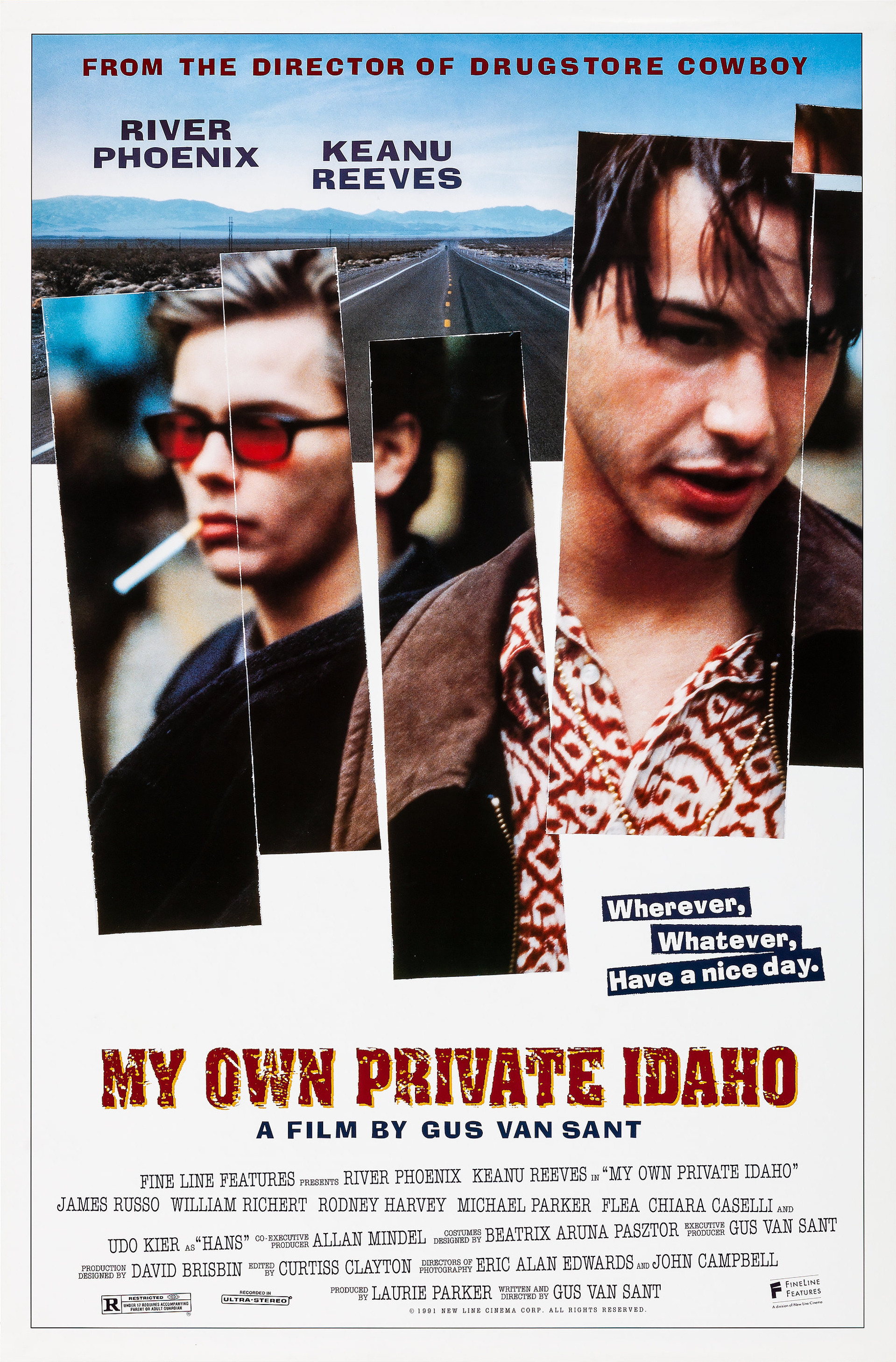 Mega Sized Movie Poster Image for My Own Private Idaho (#1 of 3)