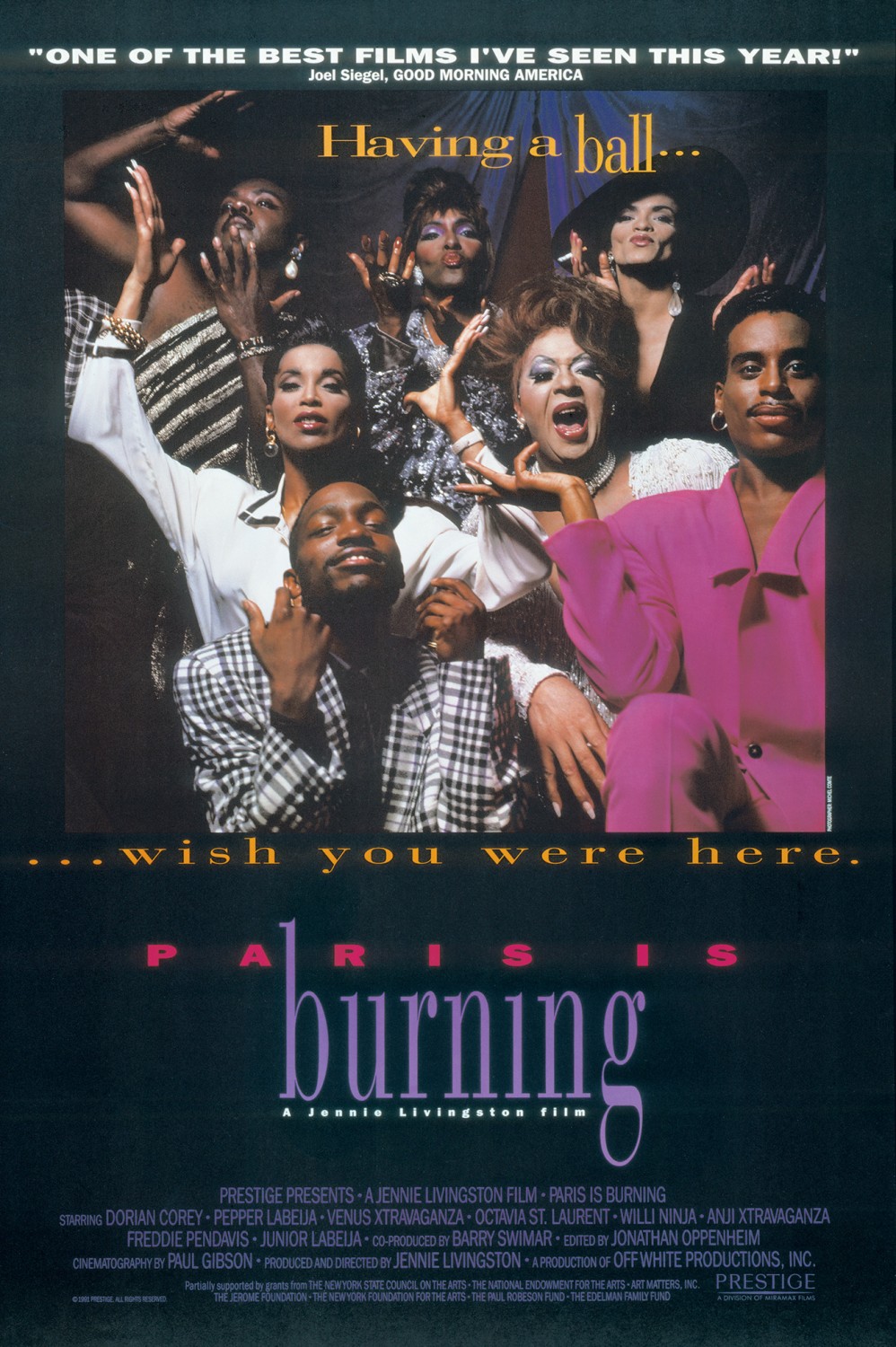 Extra Large Movie Poster Image for Paris is Burning 