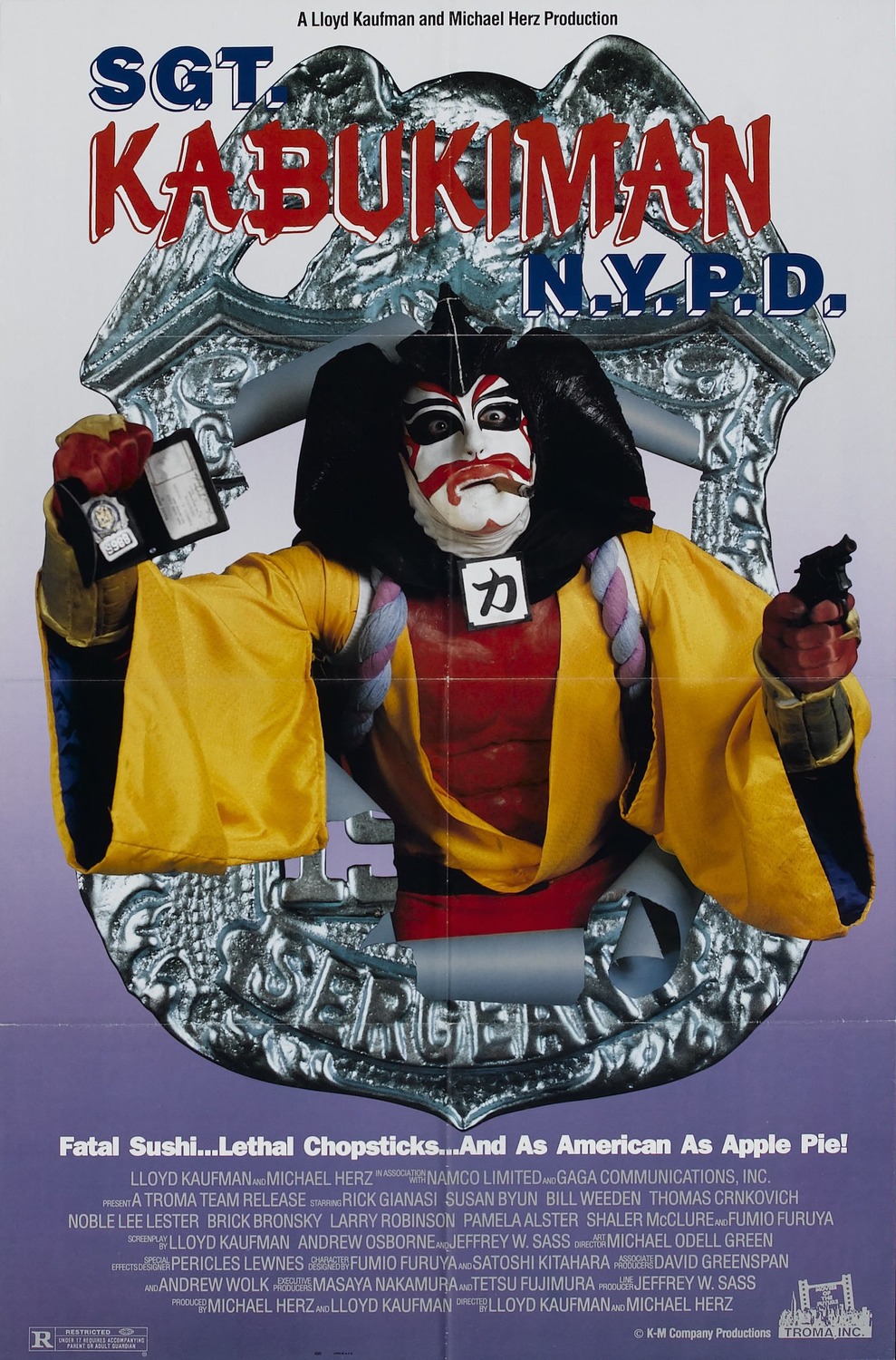 Extra Large Movie Poster Image for Sgt. Kabukiman N.Y.P.D. 