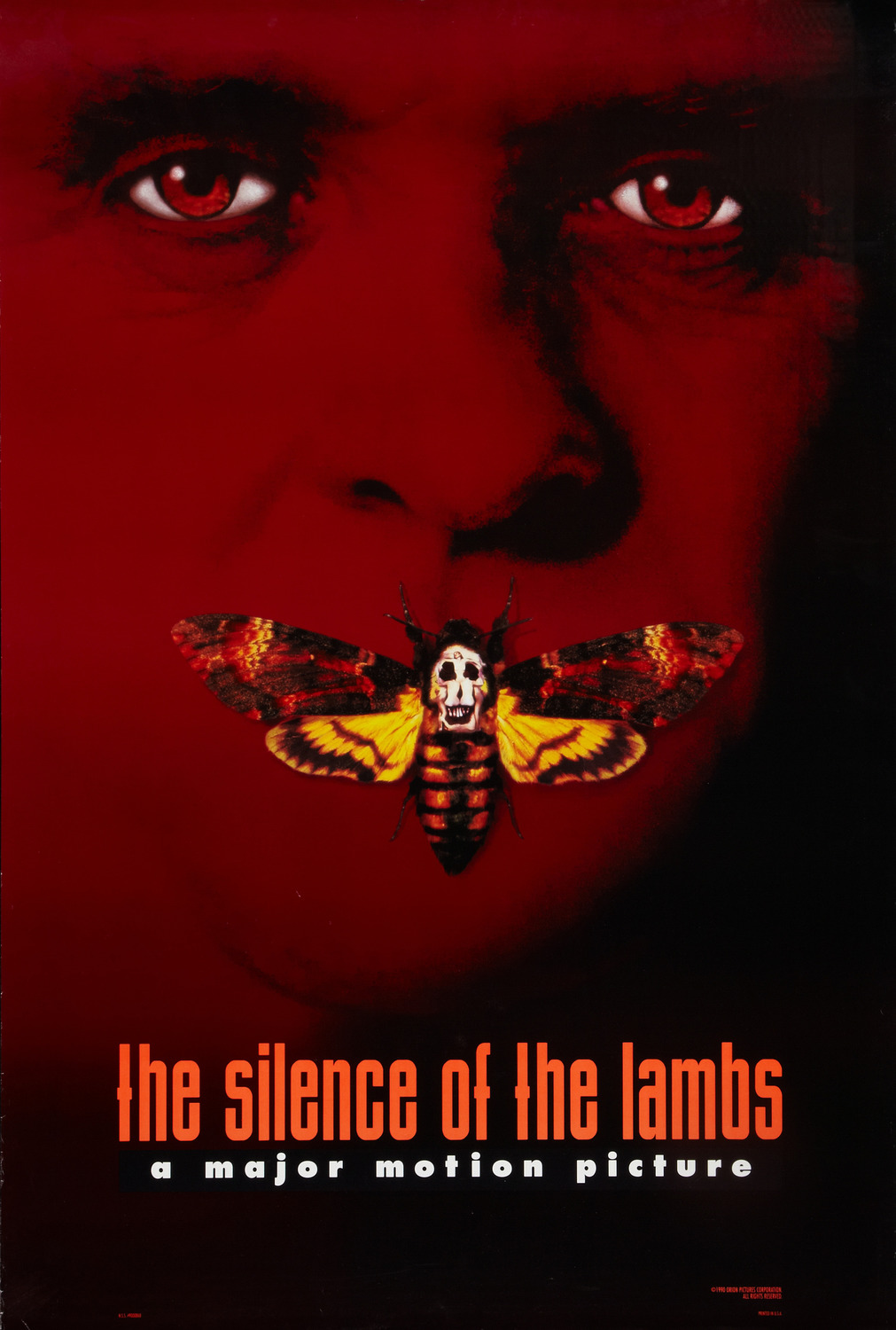 Extra Large Movie Poster Image for The Silence of the Lambs (#1 of 3)