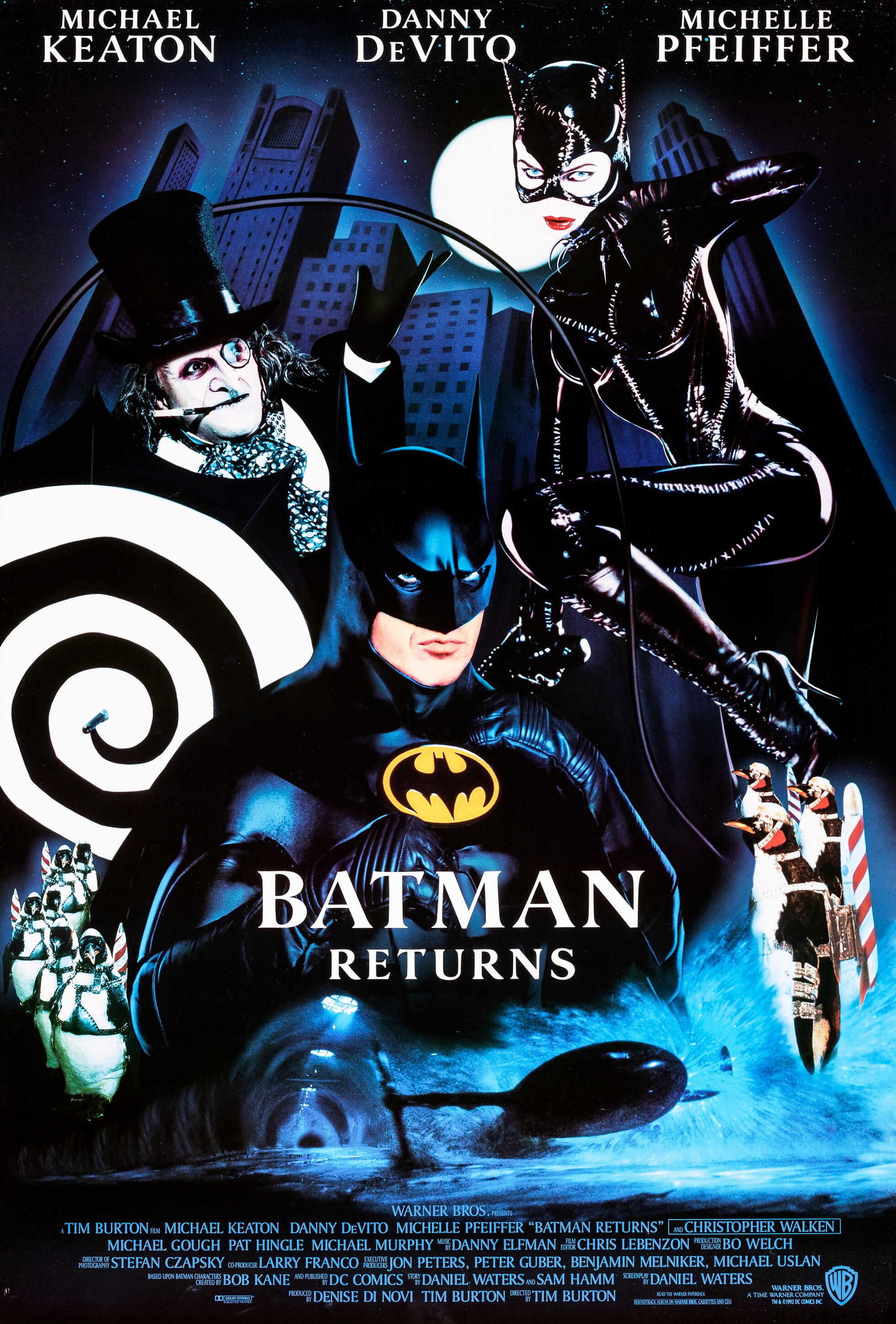 Mega Sized Movie Poster Image for Batman Returns (#4 of 8)