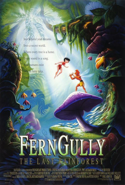 Ferngully The Last Rainforest Movie Poster (2 of 2) IMP Awards