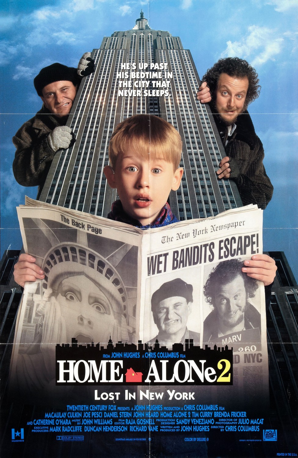 Home Alone 2: Lost in New York (#2 of 4): Extra Large Movie Poster Image - IMP Awards