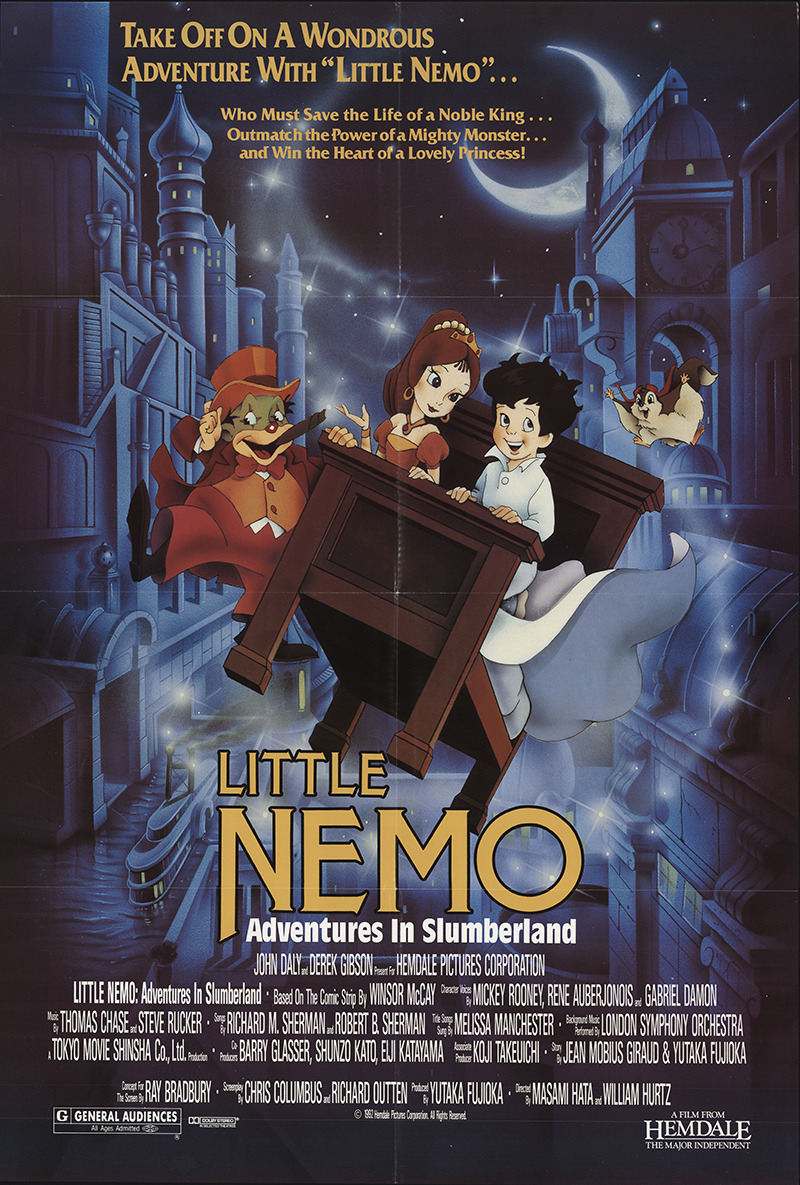 Extra Large Movie Poster Image for Little Nemo: Adventures in Slumberland 