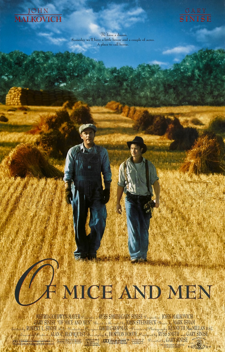 Extra Large Movie Poster Image for Of Mice and Men (#1 of 3)