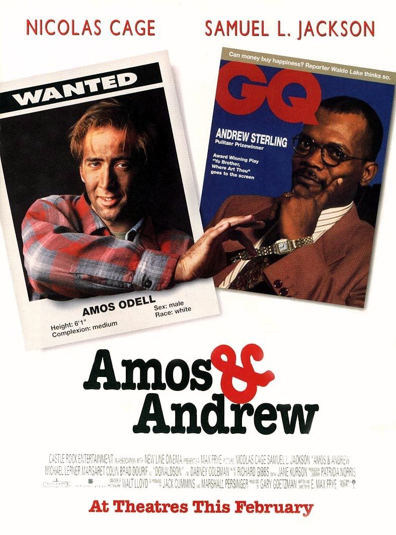 Extra Large Movie Poster Image for Amos & Andrew 